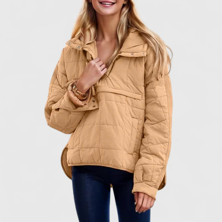 Samantha | Oversized Hooded Pullover Jacket