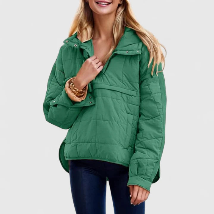 Samantha | Oversized Hooded Pullover Jacket