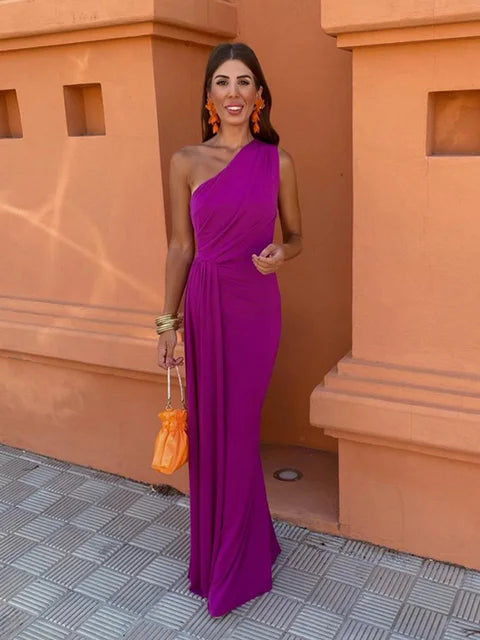 Sienna™ | Asymmetrical Maxi Dress