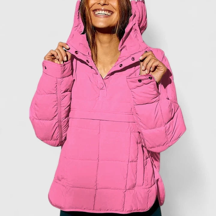 Samantha | Oversized Hooded Pullover Jacket