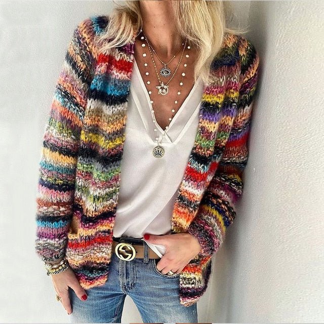 Mira | Striped Cardigan