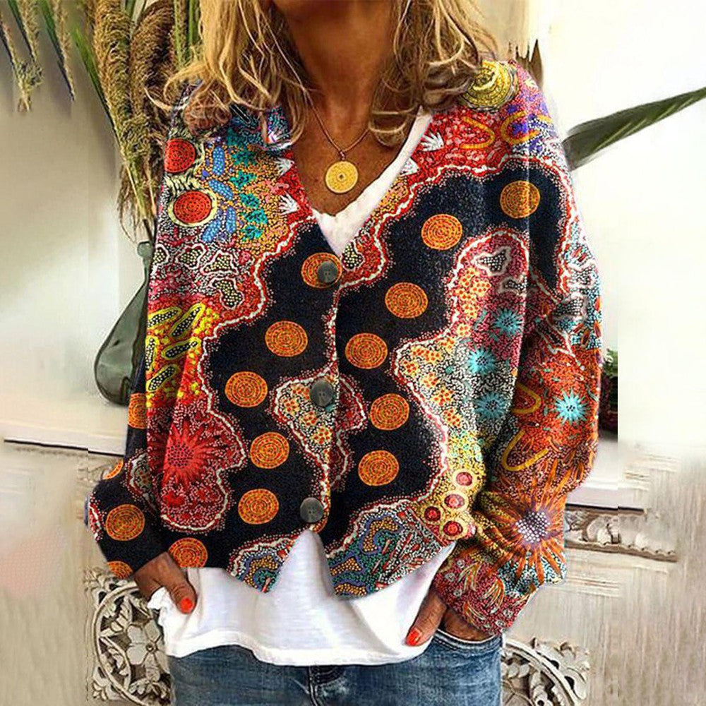 Lila | Colorful knit cardigan