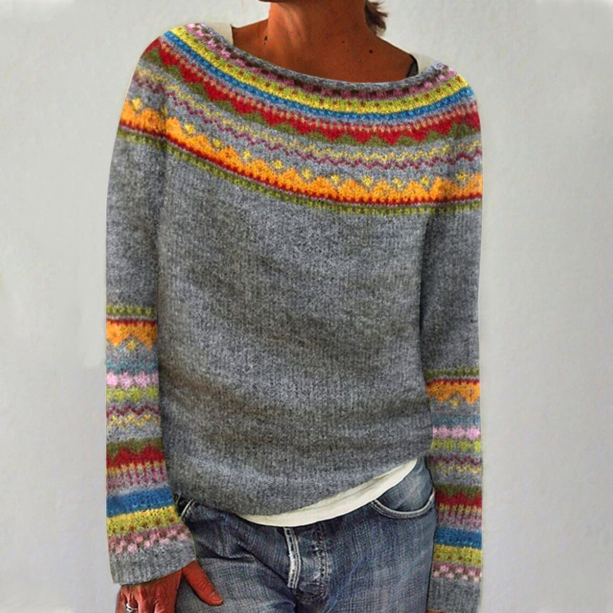 Lila | Vintage knitted jumper