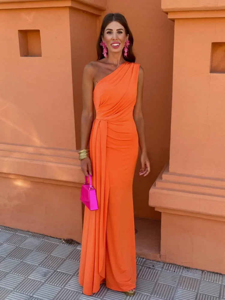 Sienna™ | Asymmetrical Maxi Dress