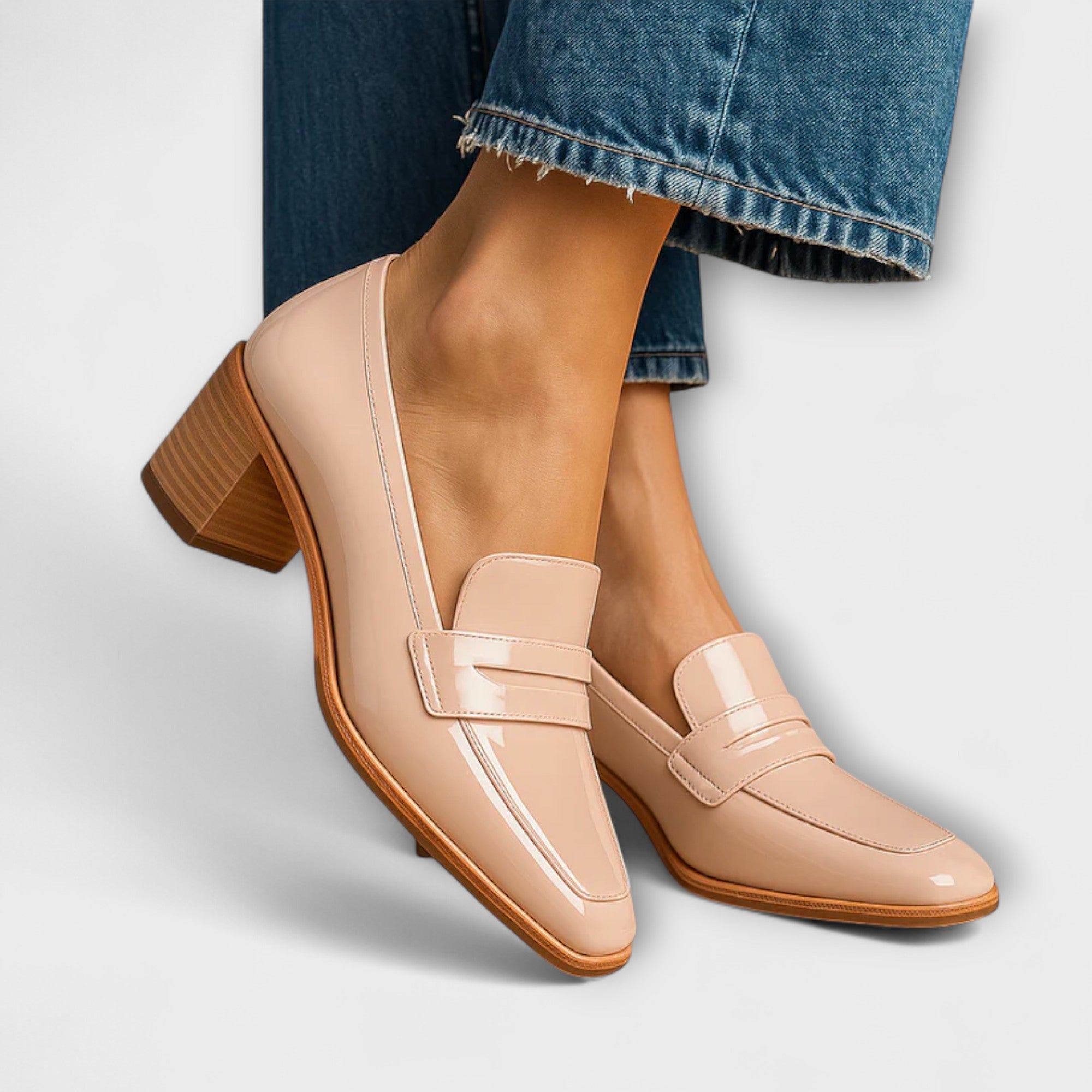 Sophie - Shiny Loafers