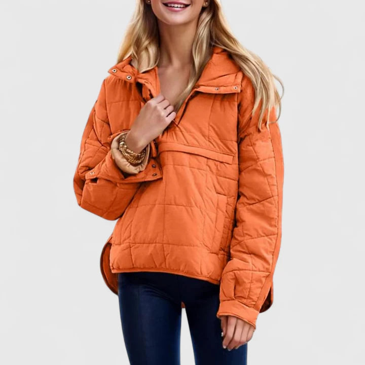 Samantha | Oversized Hooded Pullover Jacket
