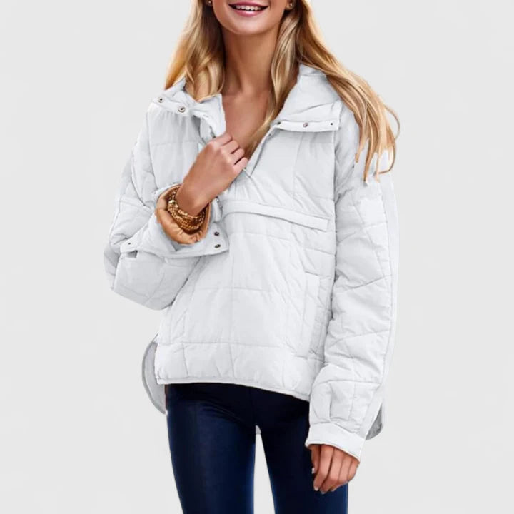 Samantha | Oversized Hooded Pullover Jacket