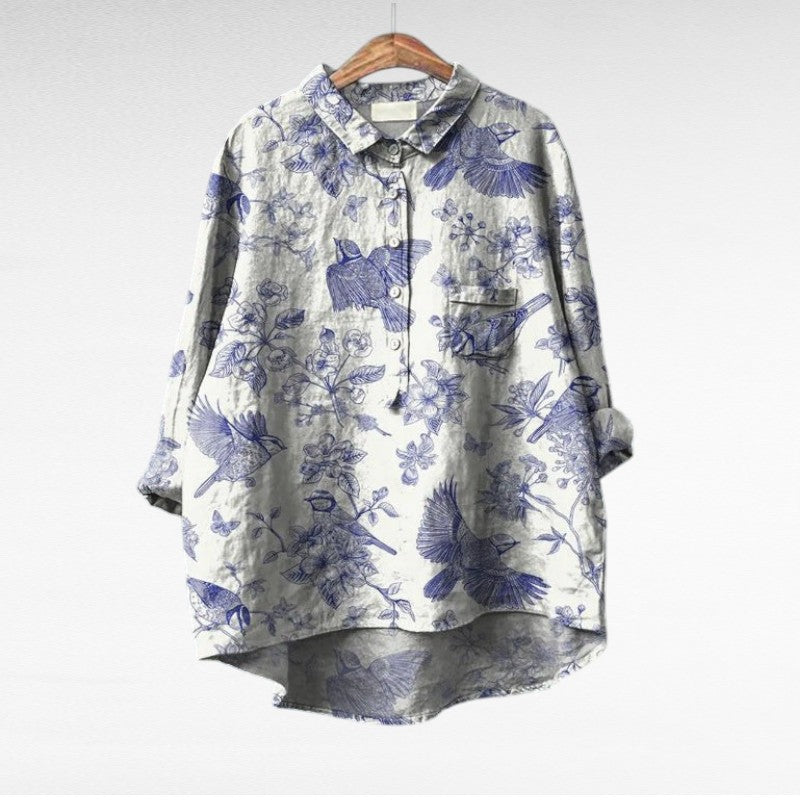 Tatum | Classic Floral Blouses