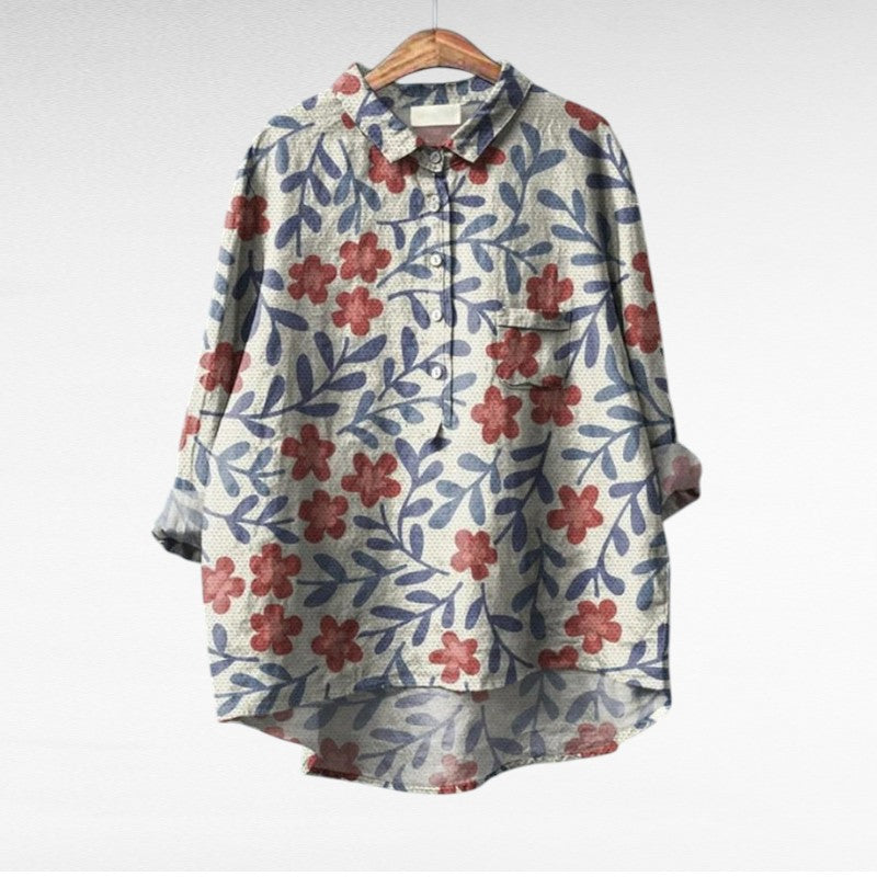 Tatum | Classic Floral Blouses