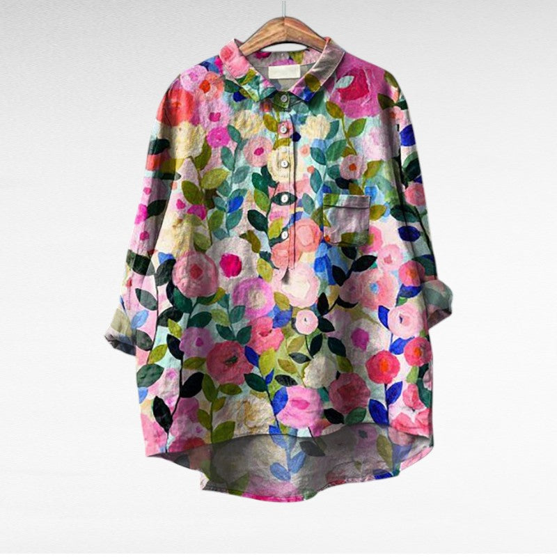 Tatum | Classic Floral Blouses