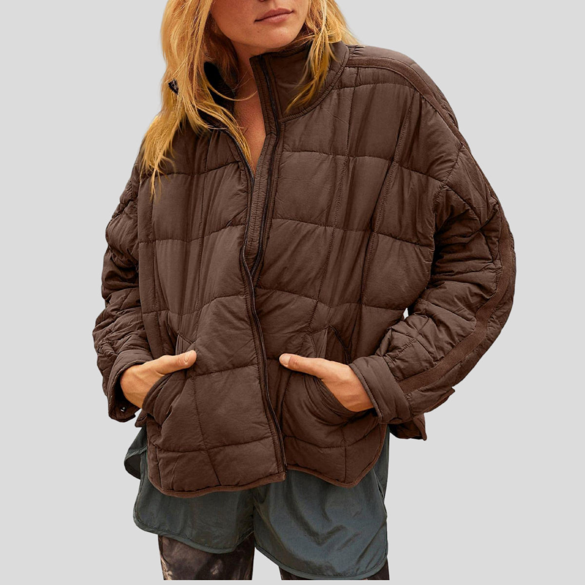 Anne | Zip Puffer Jacket