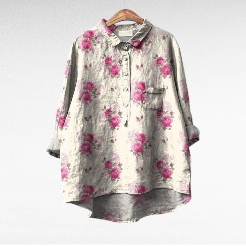 Tatum | Classic Floral Blouses