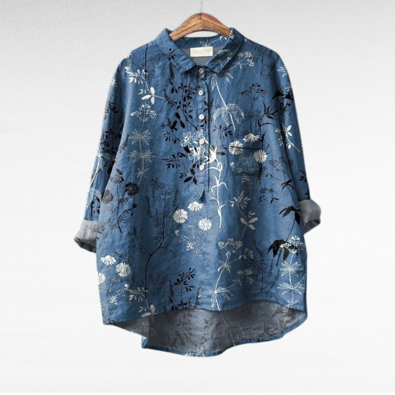 Tatum | Classic Floral Blouses
