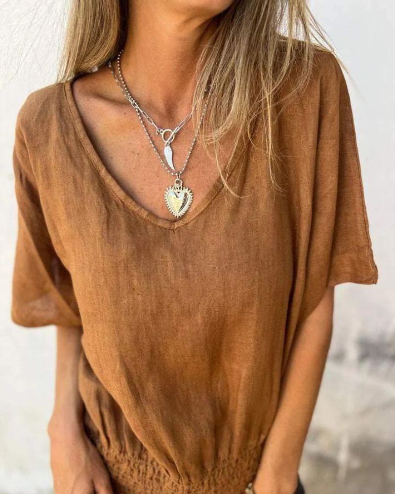 Tirza| Loose Summer Top