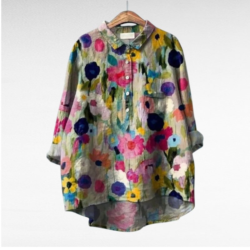 Tatum | Classic Floral Blouses