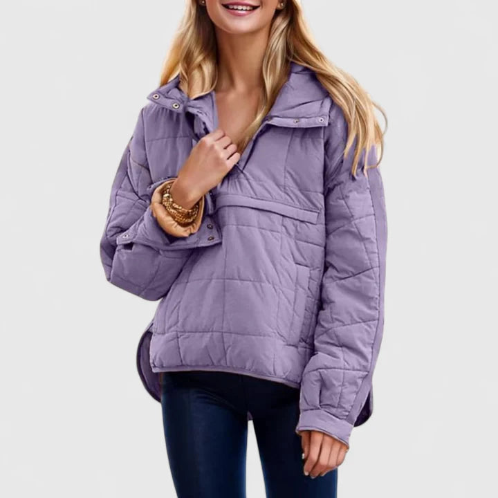 Samantha | Oversized Hooded Pullover Jacket