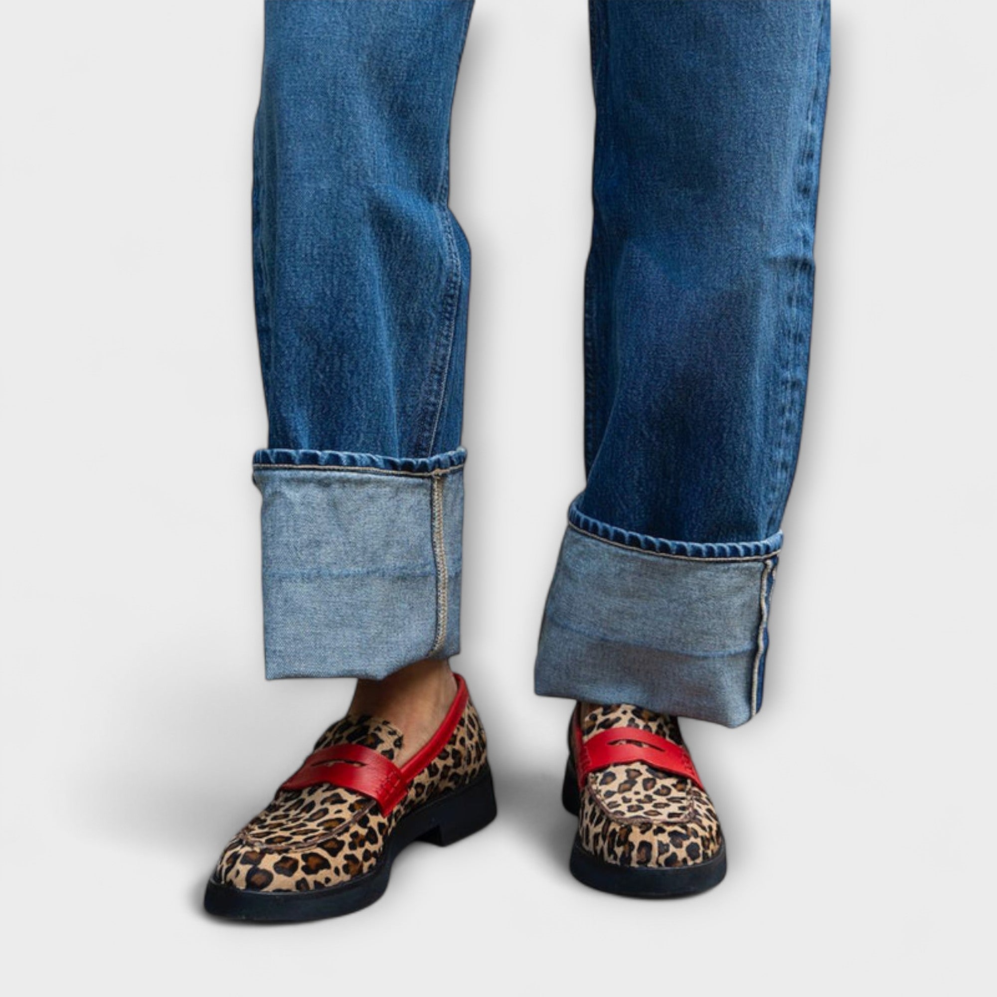 Sienna – Leopard Print Round Toe