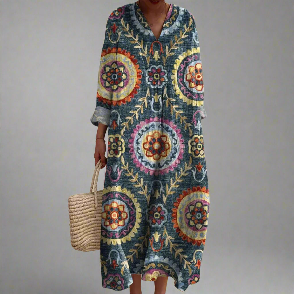 Seraphina™ | Elegant Geometric Dress