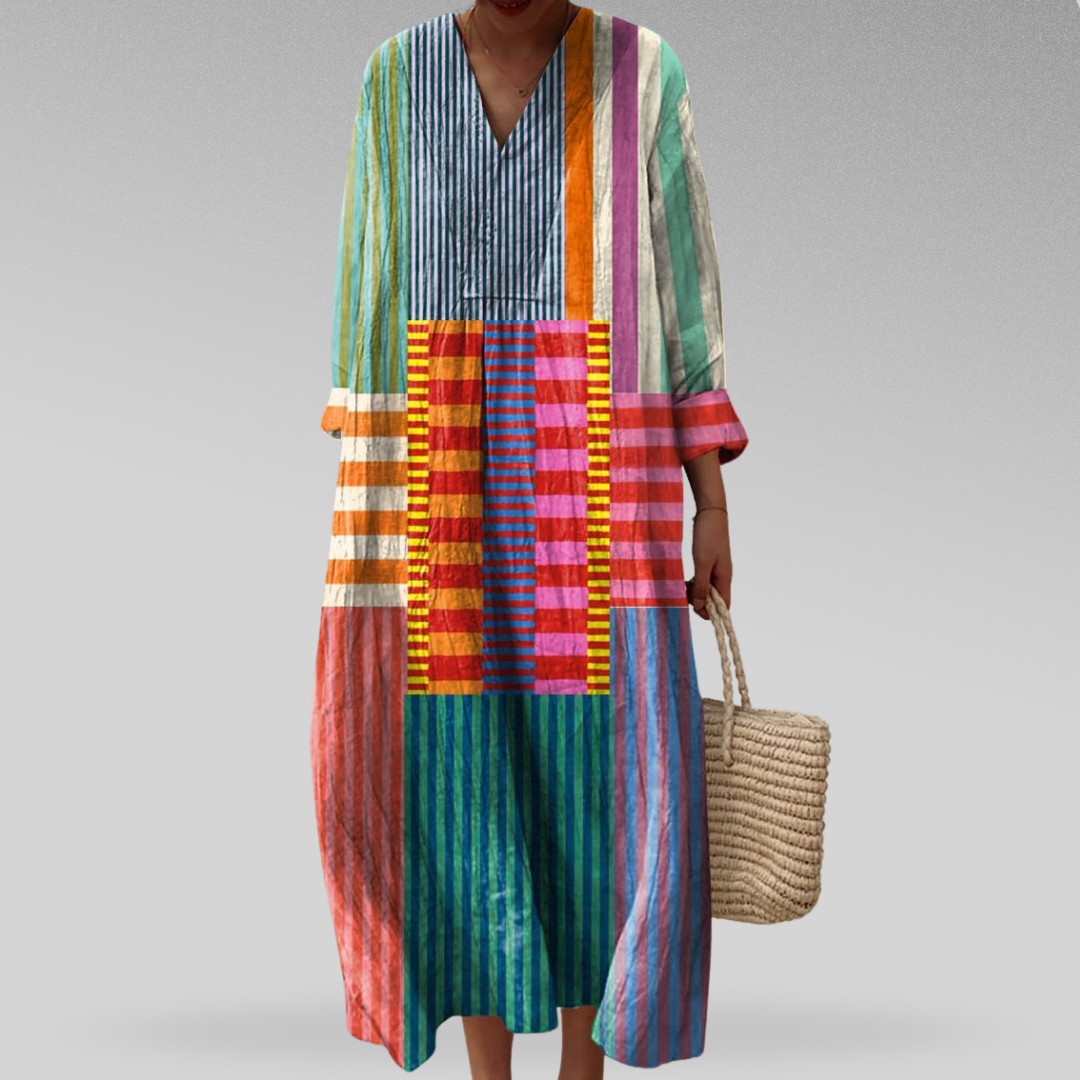 Zara™ | Elegant Geometric Dress