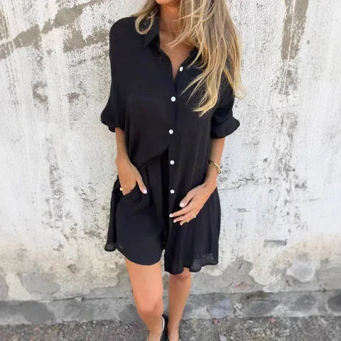 Lila™ | Casual Top and Shorts Set