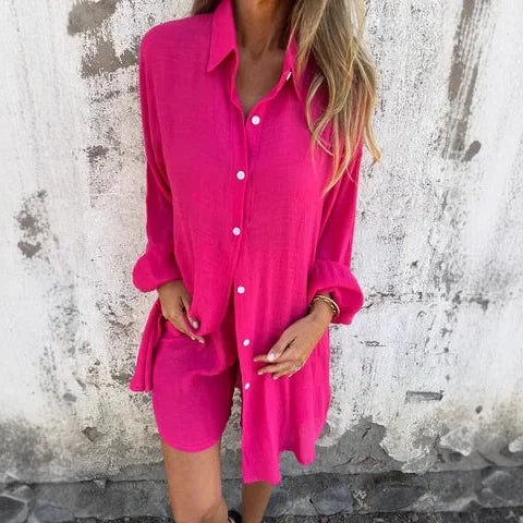 Lila™ | Casual Top and Shorts Set