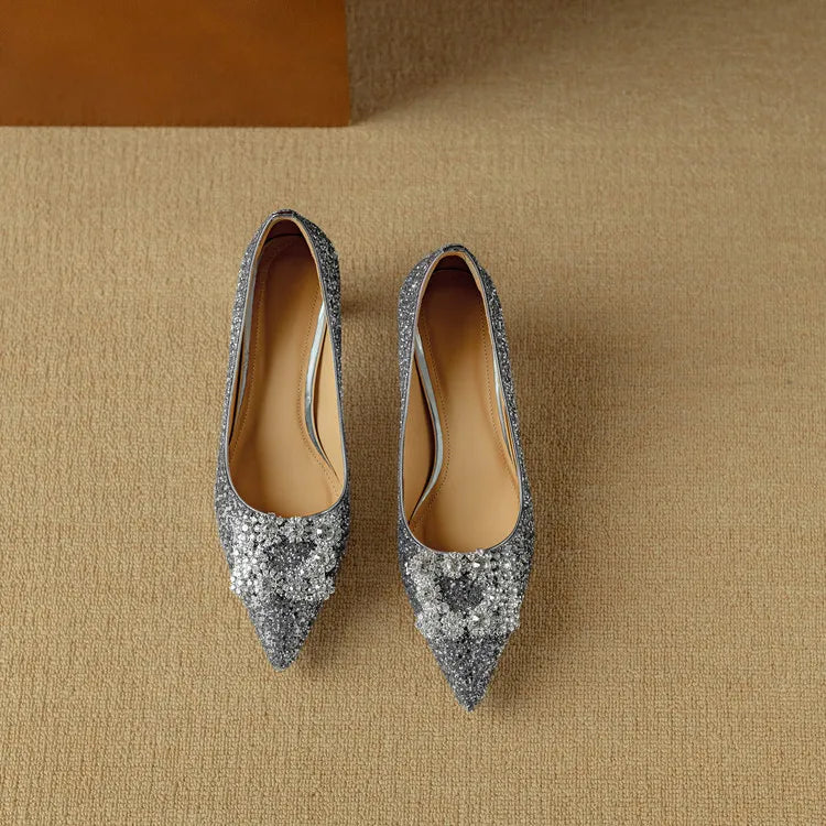 Isabella Glitter Heels Gloria