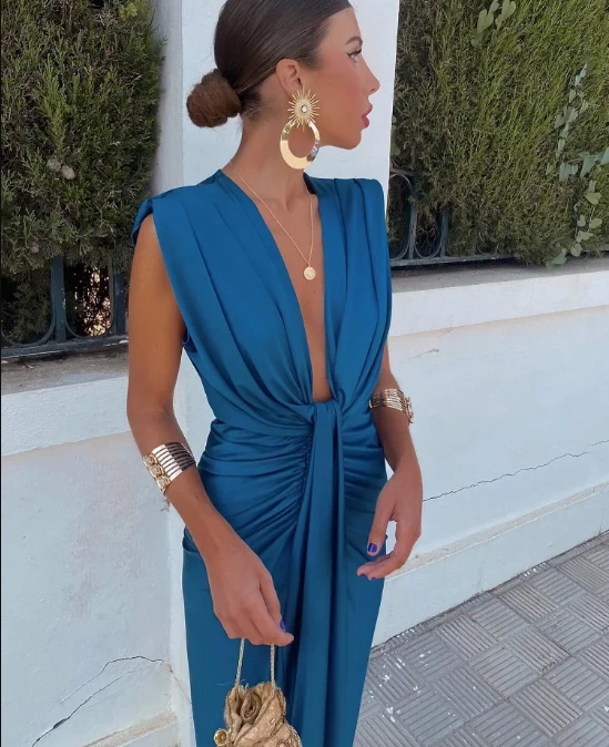 Seraphina™ | Elegant Pleated Dress