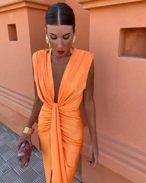 Seraphina™ | Elegant Pleated Dress