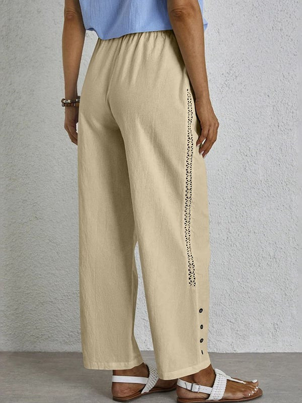 Liora™ | Button-Up Trousers Without a Problem