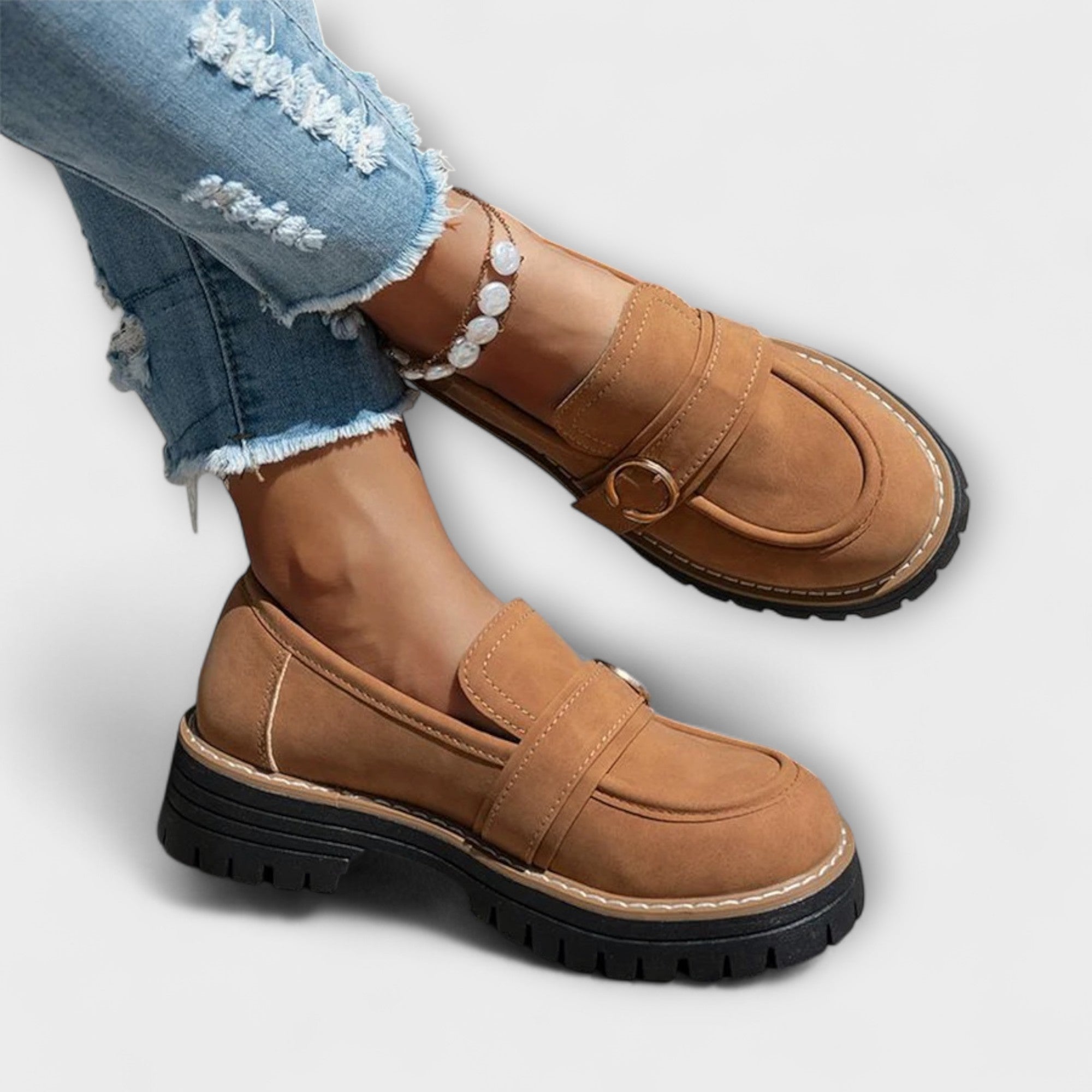 Mira – Casual Loafers with Round Toe