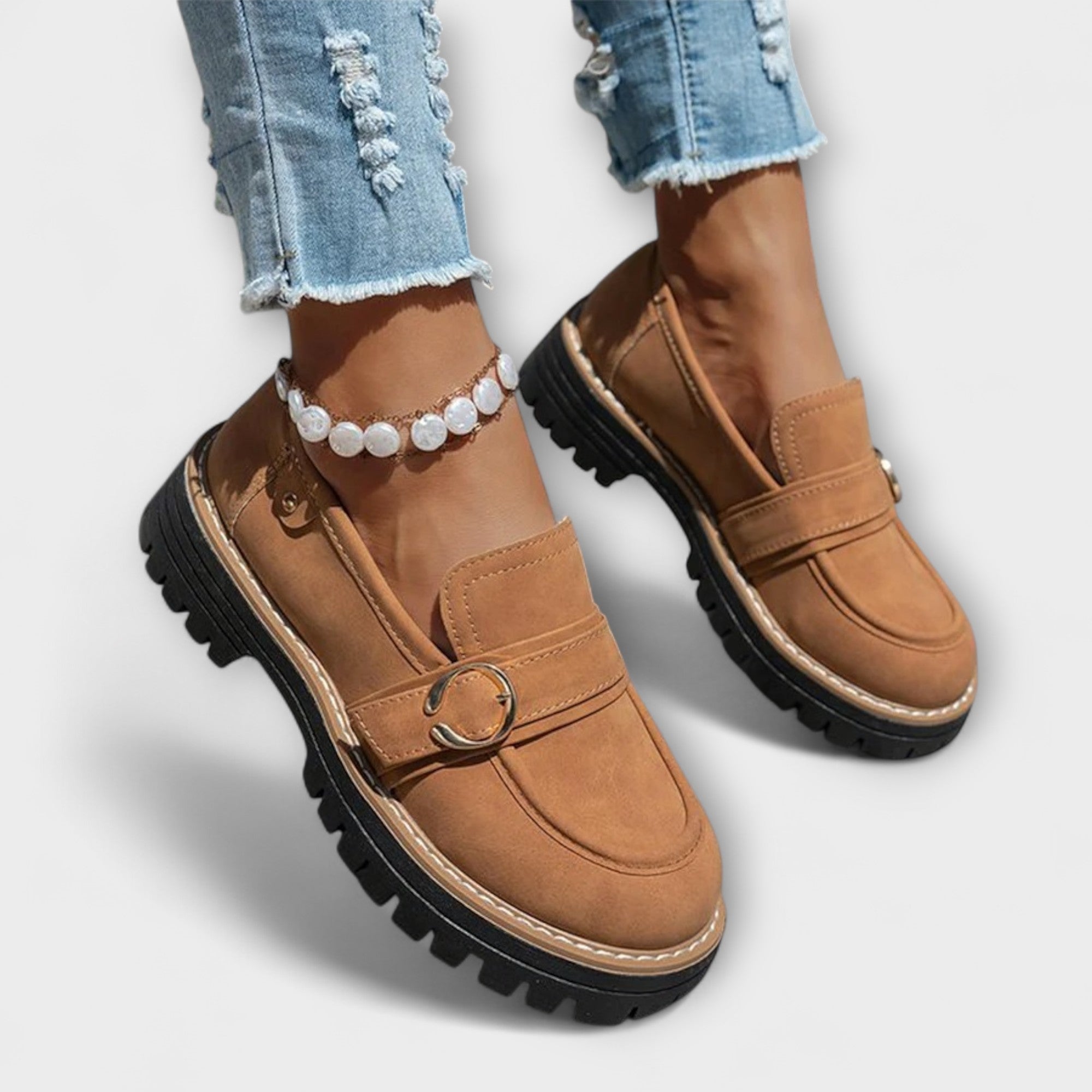 Mira – Casual Loafers with Round Toe