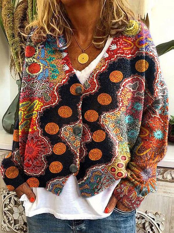 Lila | Colorful knit cardigan