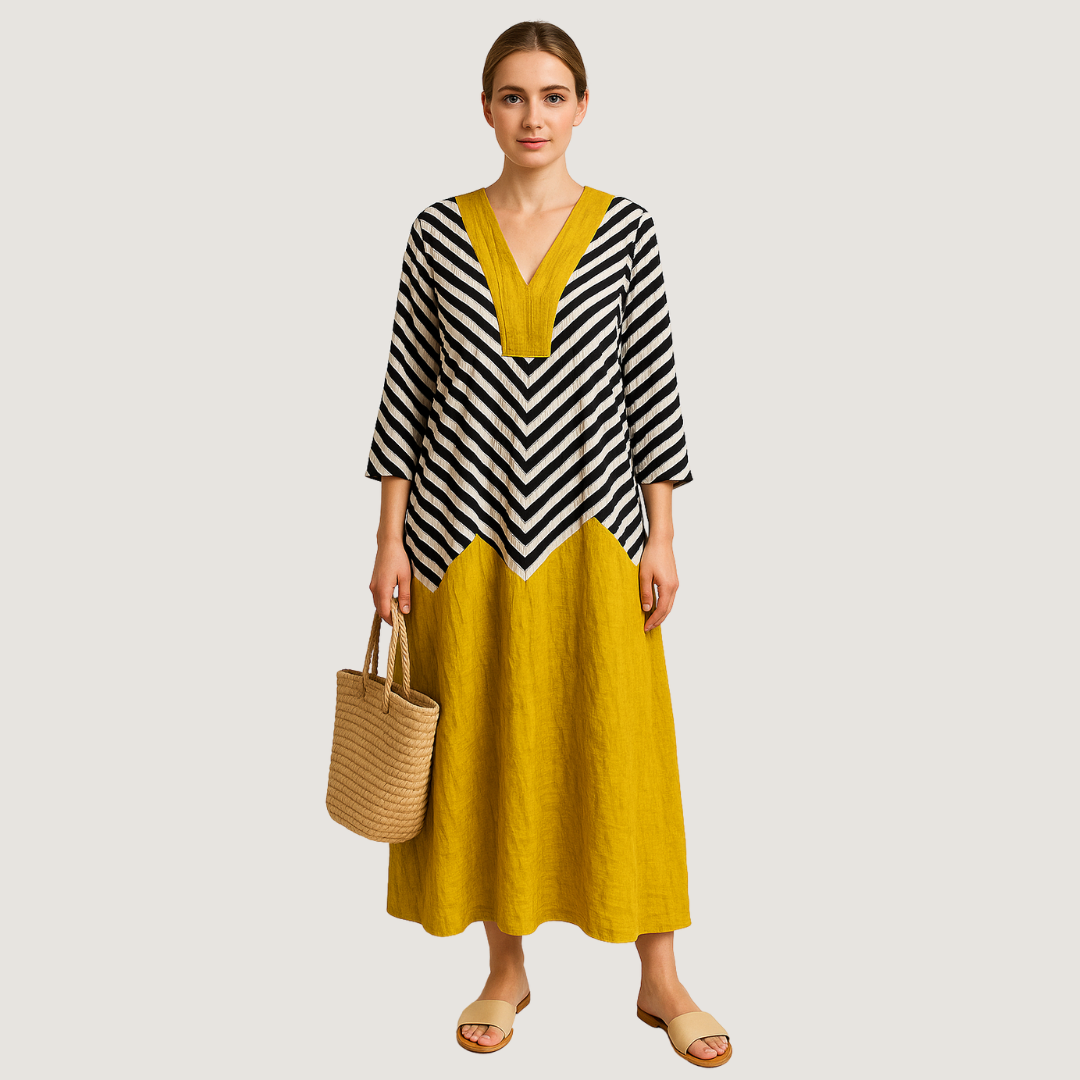 Sophie™ | Elegant Geometric Dress